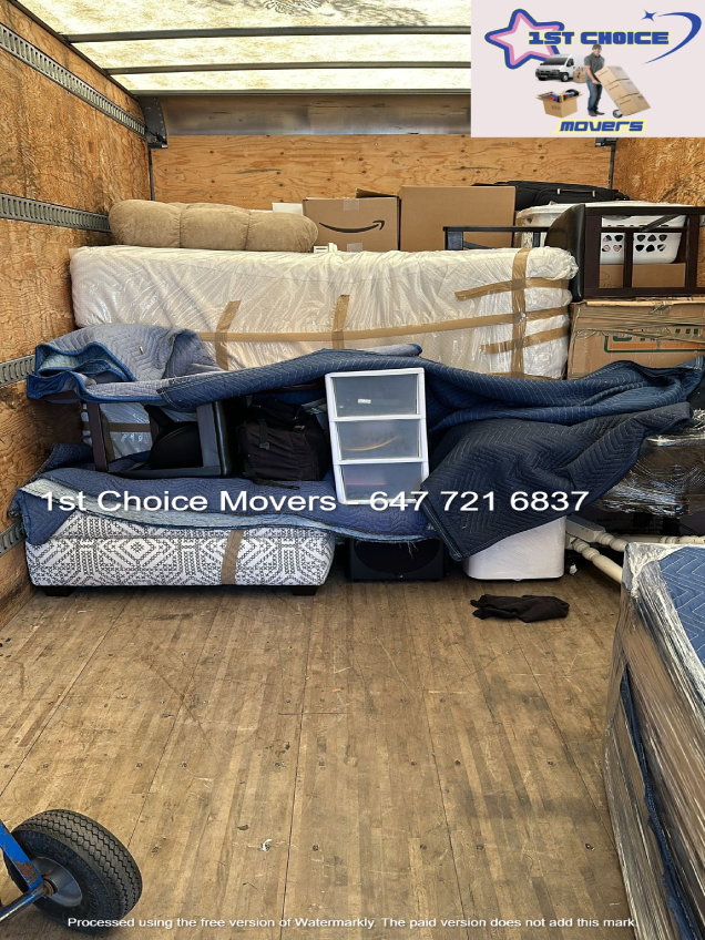 Moving Services in Scarborough - How to arrange a truck safely