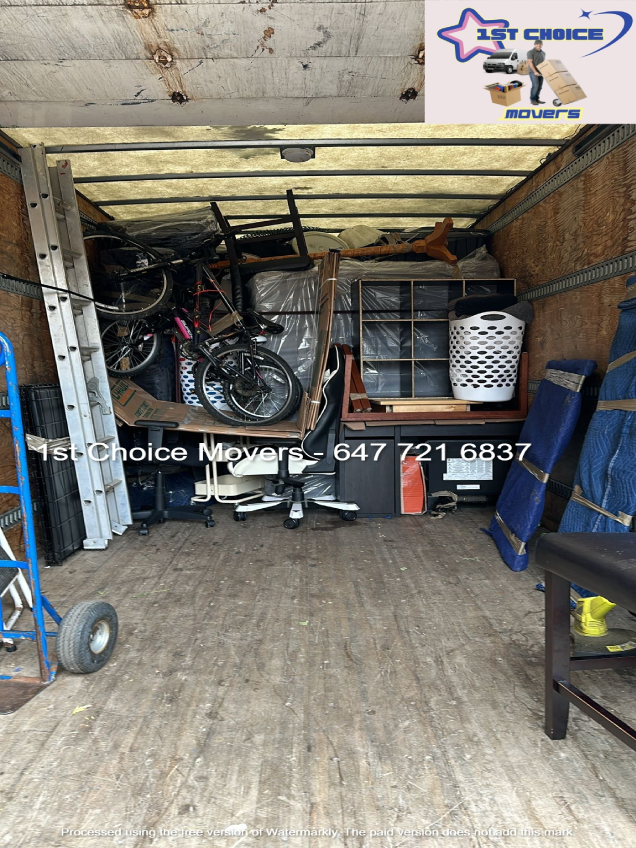 Moving services in Etobicoke - 1 bedroom move